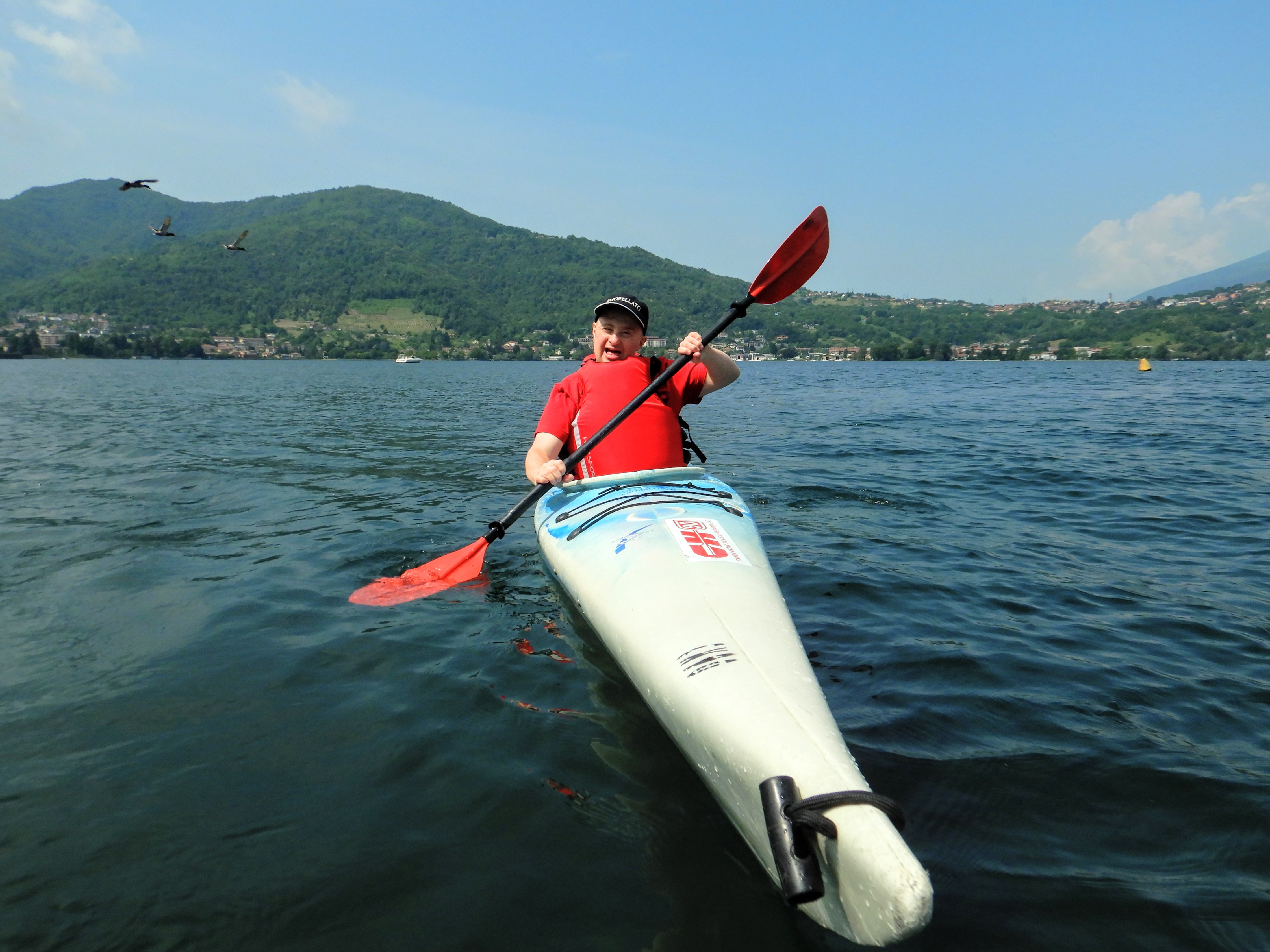 In Kayak a Vercurago